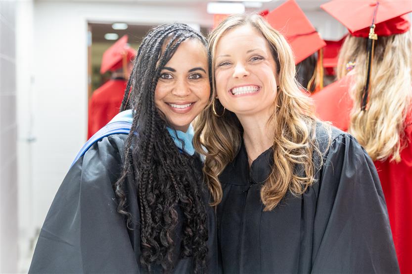 Students celebrate graduating